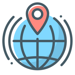 Global Location  Icon