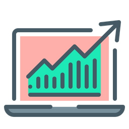 Growth Traffic  Icon