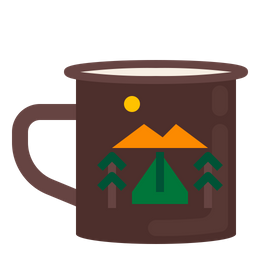 Camping Drink  Icon