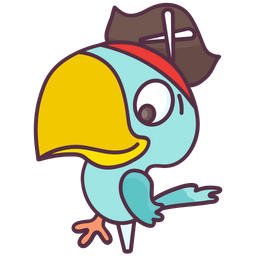 Pirate Parrot Bird Songbird アイコン