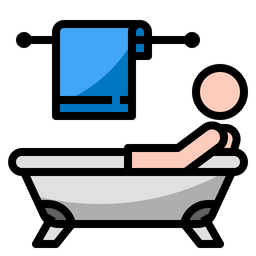 Badewanne  Symbol