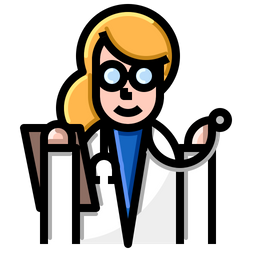 Female Doctor  Icon