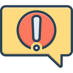 Alert Message  Icon