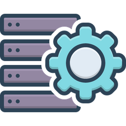 Datenbankeinstellung  Symbol