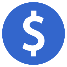 Dollar Coin  Icon