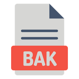 BAK file  Icon