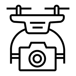 Drohnenkamera  Symbol