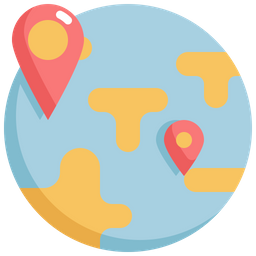 Global Location  Icon