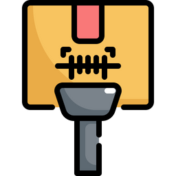 Delivery Box Barcode  Icon