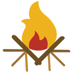 Lagerfeuer  Symbol