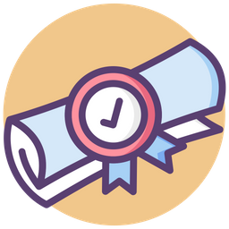 Degree Certificate  Icon