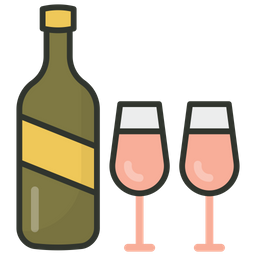 Champagne Bottles  Icon