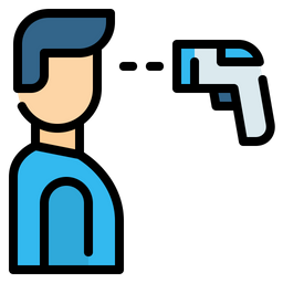Verificar a temperatura corporal  Ícone
