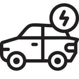 Electric Car  Icon