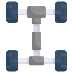 자동차 섀시  아이콘