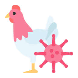 Chicken Virus  Icon