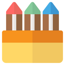 Crayon Pen  Icon