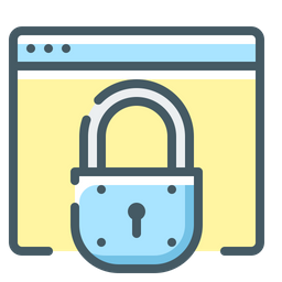 Browser Lock  Icon