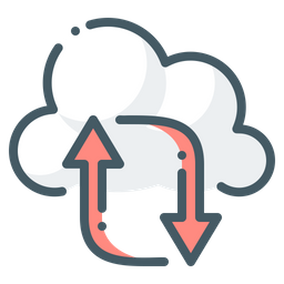 Sincronização na nuvem  Ícone
