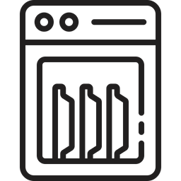 식기 세척기  아이콘