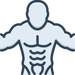 Abs Muscles Abdomen Icon