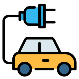 Electric Car  Icon