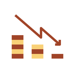 Diagramm verkleinern  Symbol