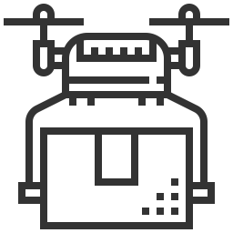 무인 비행기  아이콘