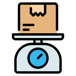 Delivery Box Weight  Icon