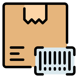 Karton-Barcode  Symbol