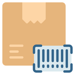 Box Barcode  Icon