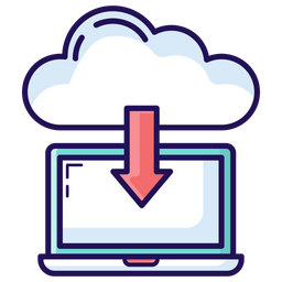 Cloud Download  Icon