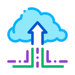 Cloud Storage  Icon