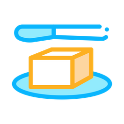 Butter Piece  Icon