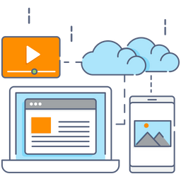 Cloud Technology  Icon