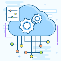 Cloud Management  Icon