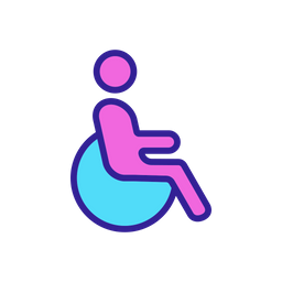 Disability Toilet  Icon