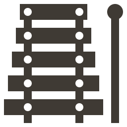 Xylophone Instruments Music Icon