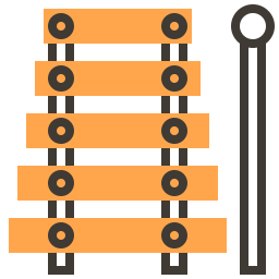 Xylophone Music Sound Icon