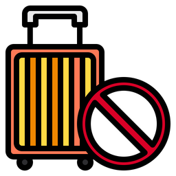 No Travel  Icon