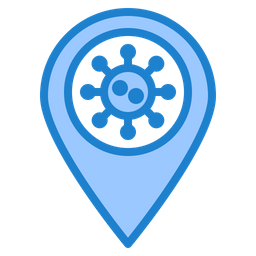 Coronavirus Location  Icon