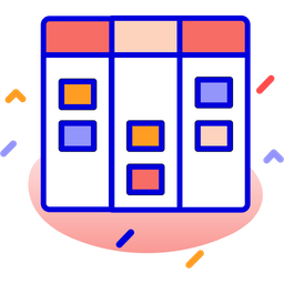 Agile Board  Icon