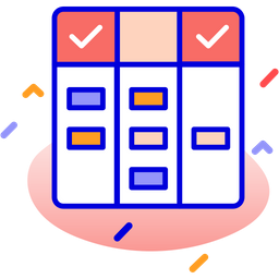 Agile Board  Icon