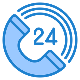 24 Hours Service  Icon