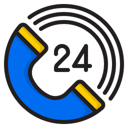 24 Hours Service  Icon