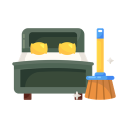 Bedroom Cleaning  Icon