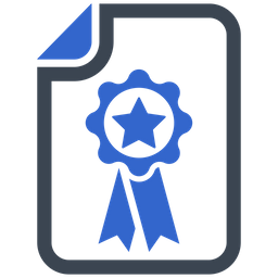 Certificate  Icon