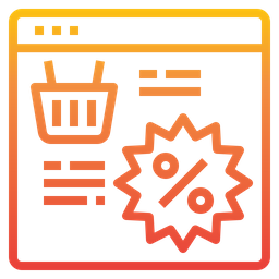 Online Discount  Icon