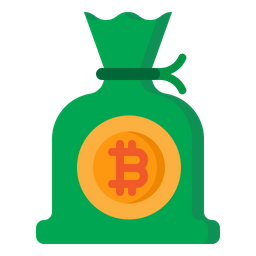 Bitcoin Bag  Icon