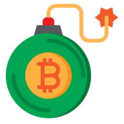 Bitcoin Bomb  Icon